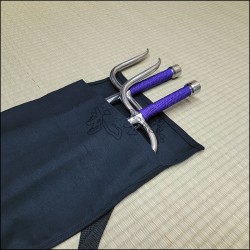 Sai 8 - Polished finish with purple cord