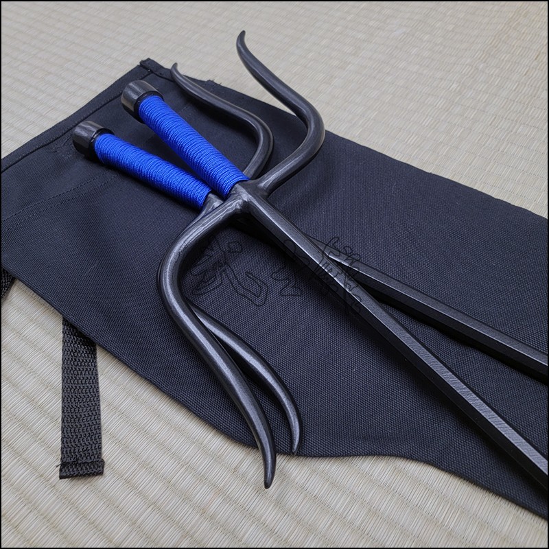 Sai 8 - Black finish with blue cord