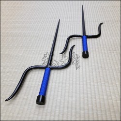 Sai 8 - Black finish with blue cord