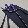 Sai 8 - Black finish with purple cord