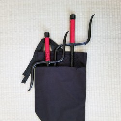 Sai 8 - Black finish with red cord