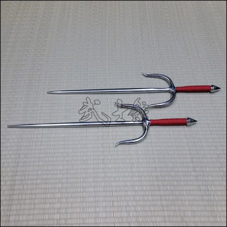 Sai 5 - THICK Polished finish with red cord