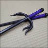 Sai 1 - 1/2" Super Thin Natural finish with purple cord
