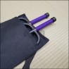 Sai 1 - 1/2" Super Thin Natural finish with purple cord