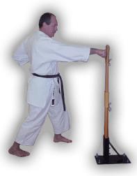 makiwara karate undo hojo goju ryu okinawan